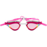 Amanzi - Dominate Sunset Mirror Goggles - Pink/White