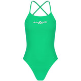 Amanzi - Emerald Ladies Tie Back One Piece