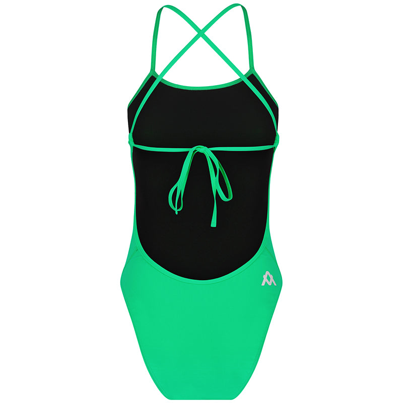 Amanzi - Emerald Ladies Tie Back One Piece