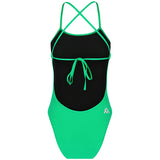 Amanzi - Emerald Ladies Tie Back One Piece