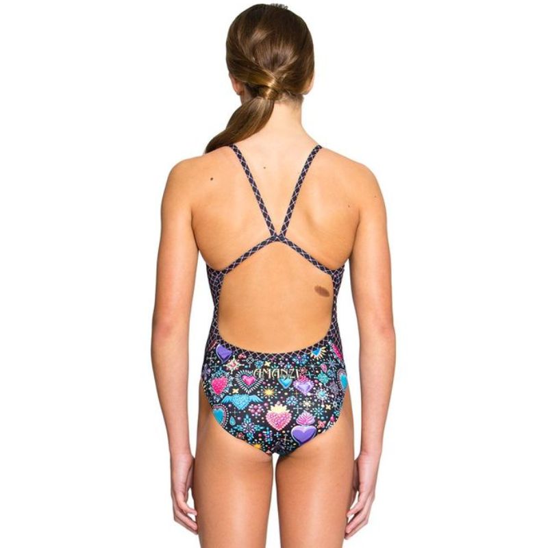 Amanzi - Sacred Hearts Girls One Piece Swimsuit