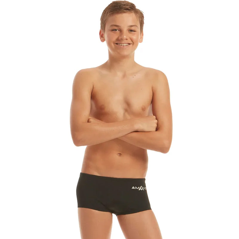 Amanzi - Jet Black Boys Trunks