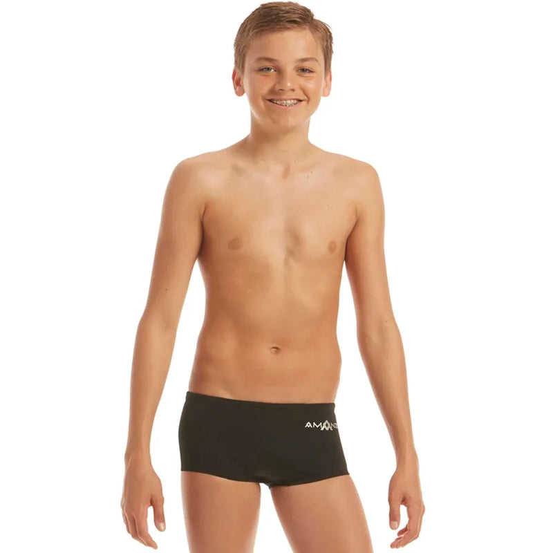 Amanzi - Jet Black Boys Trunks
