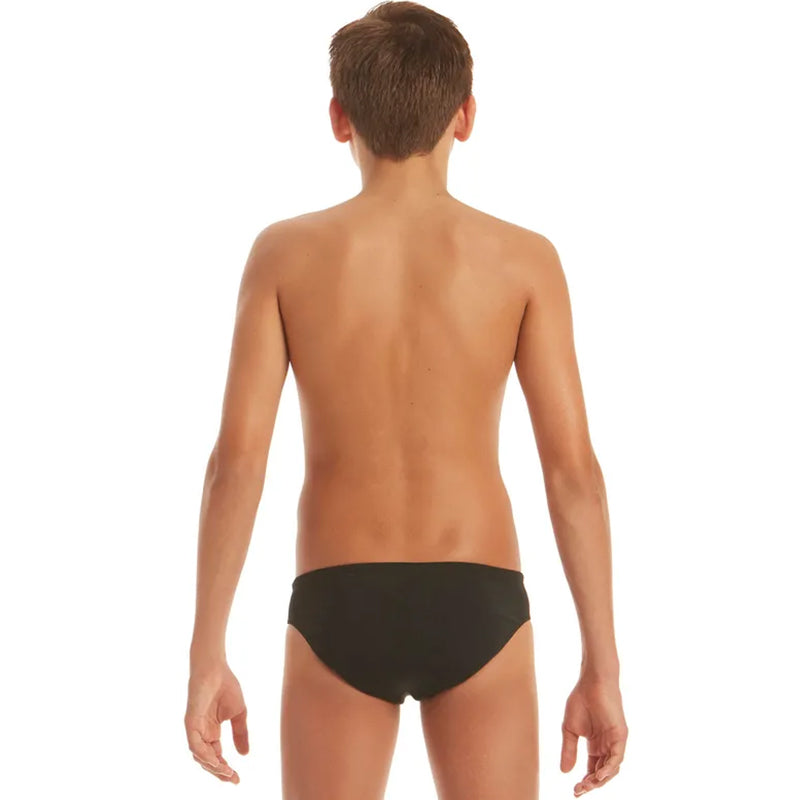 Amanzi - Jet Black Boys Briefs