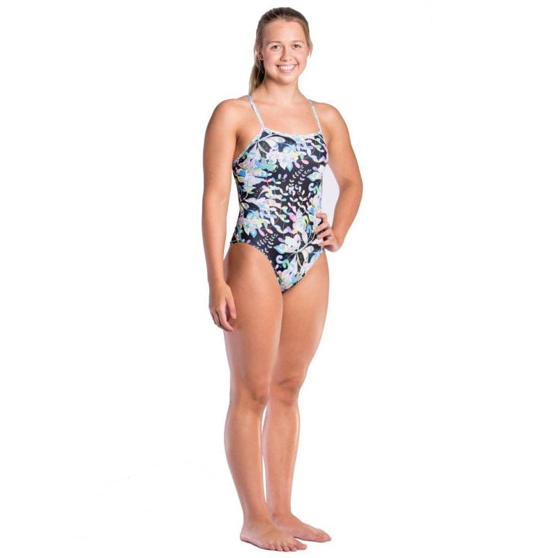 Amanzi - Fleur De Noir Ladies One Piece Swimsuit