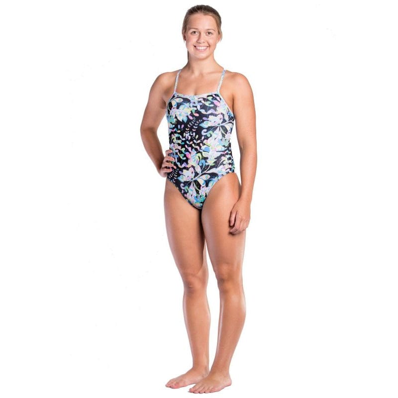 Amanzi - Fleur De Noir Ladies One Piece Swimsuit