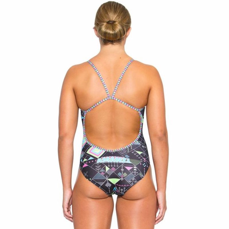 Amanzi - Hunter Gatherer Ladies One Piece Swimsuit