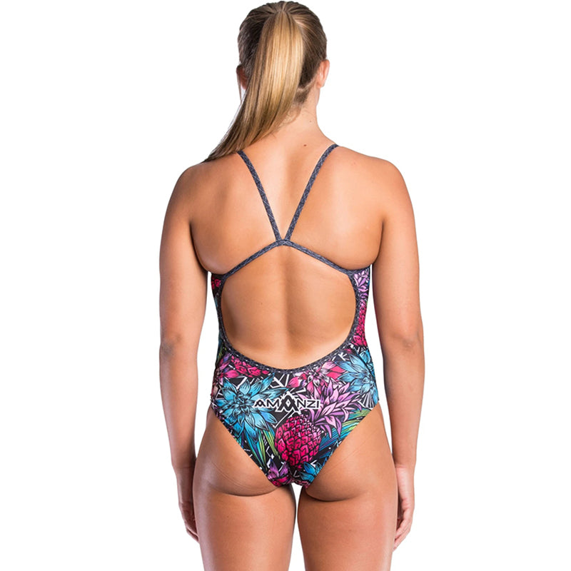 Amanzi - Pineapple Party Ladies One Piece Swimsuit