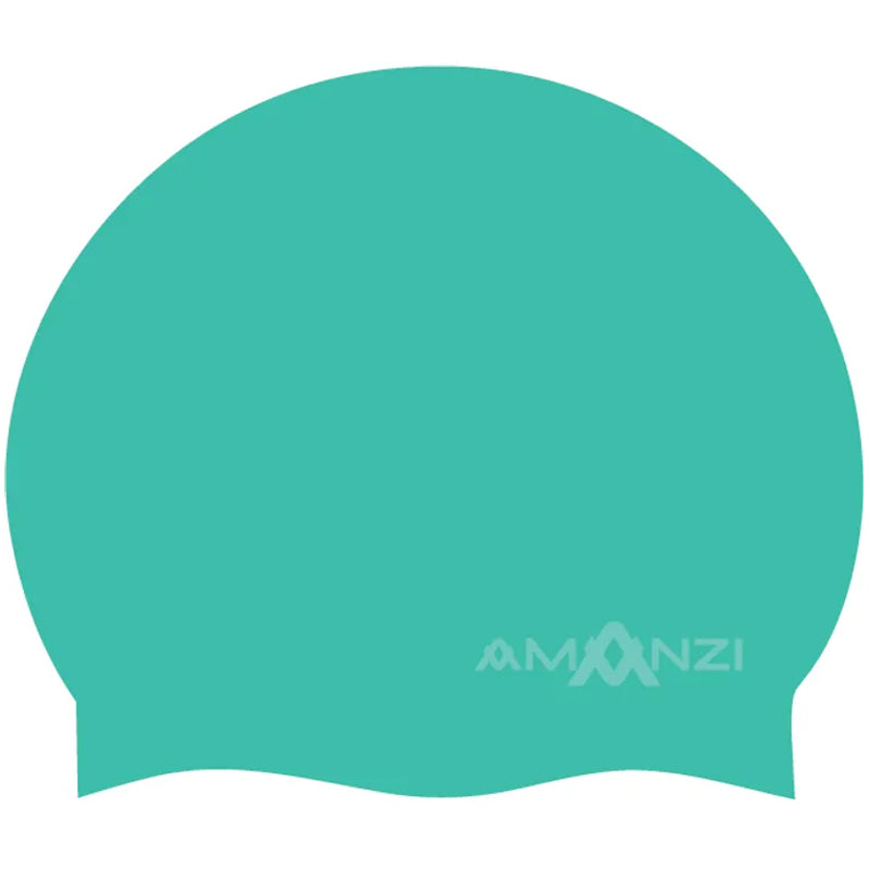 Amanzi - Signature Teal Swim Cap