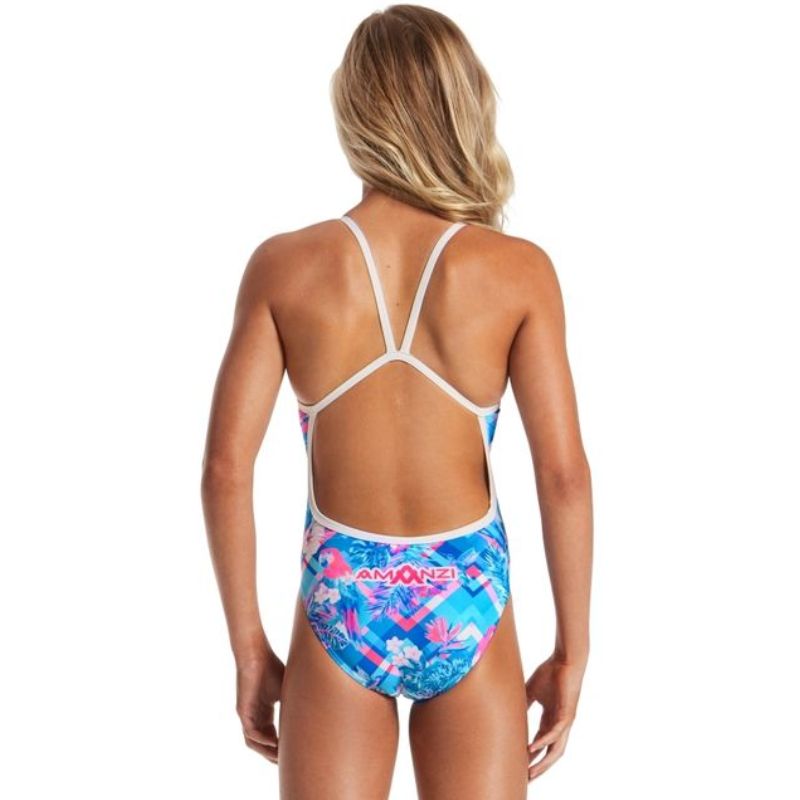 Amanzi - Summer Oasis Girls One Piece Swimsuit