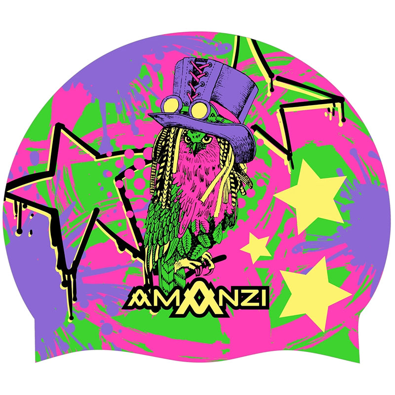 Amanzi - What A Hoot Swim Hat