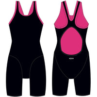AQUA - Black Solids Women Kneesuit