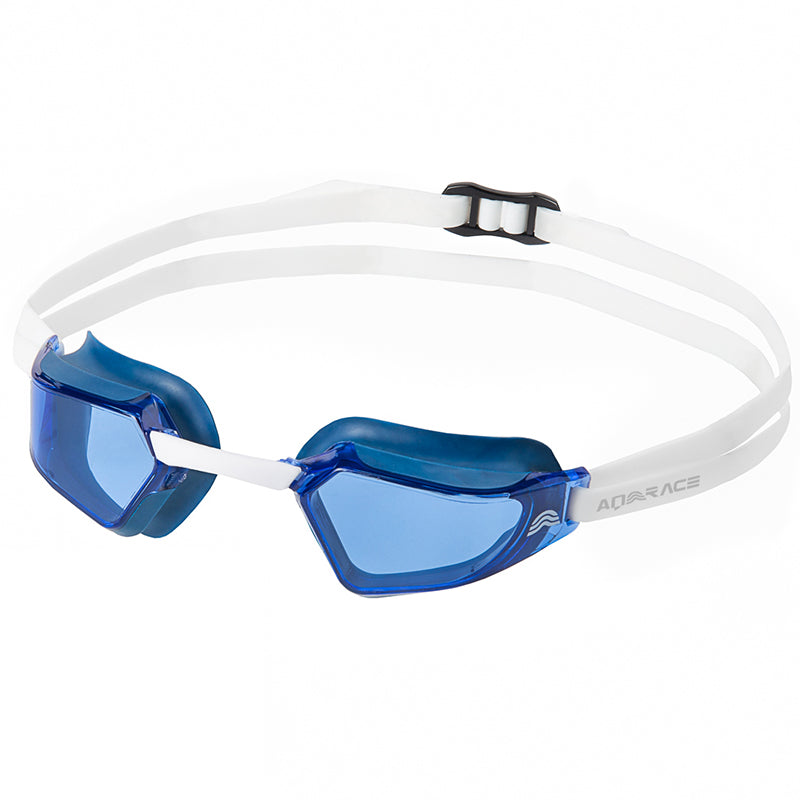 Aquarapid - L2/BH Mirrored Racing Goggles - Blue Bianco