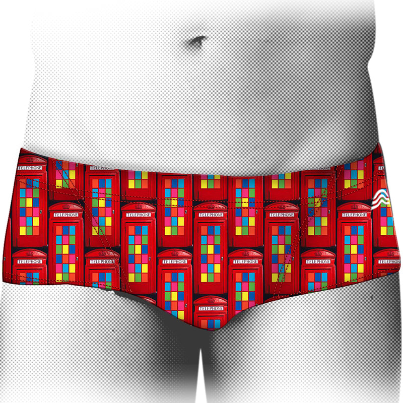 Aquarapid - Men's Telephone Printed Trunk