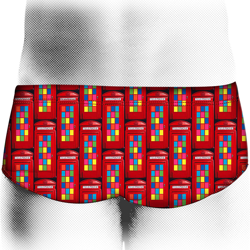Aquarapid - Men's Telephone Printed Trunk