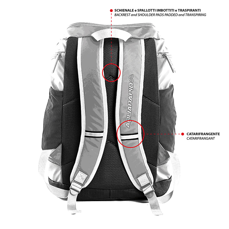 Aquarapid - Sports Polyurethane Backpack (Navy)