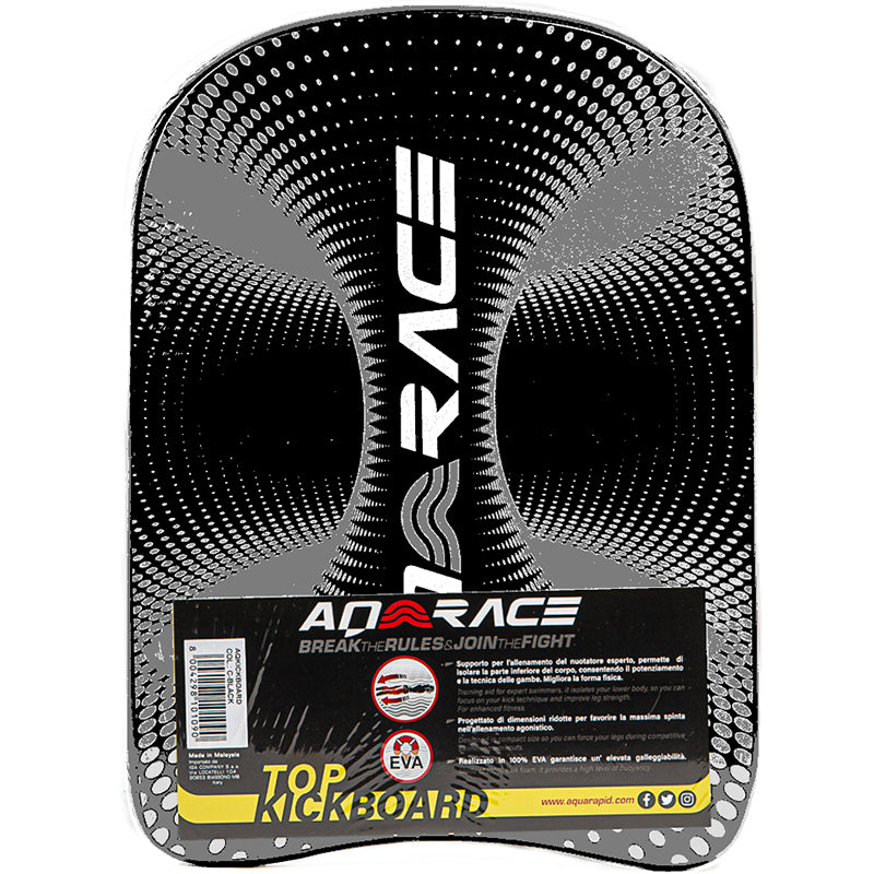 Aquarapid - Swimming Kickboard (Black/Yellow)