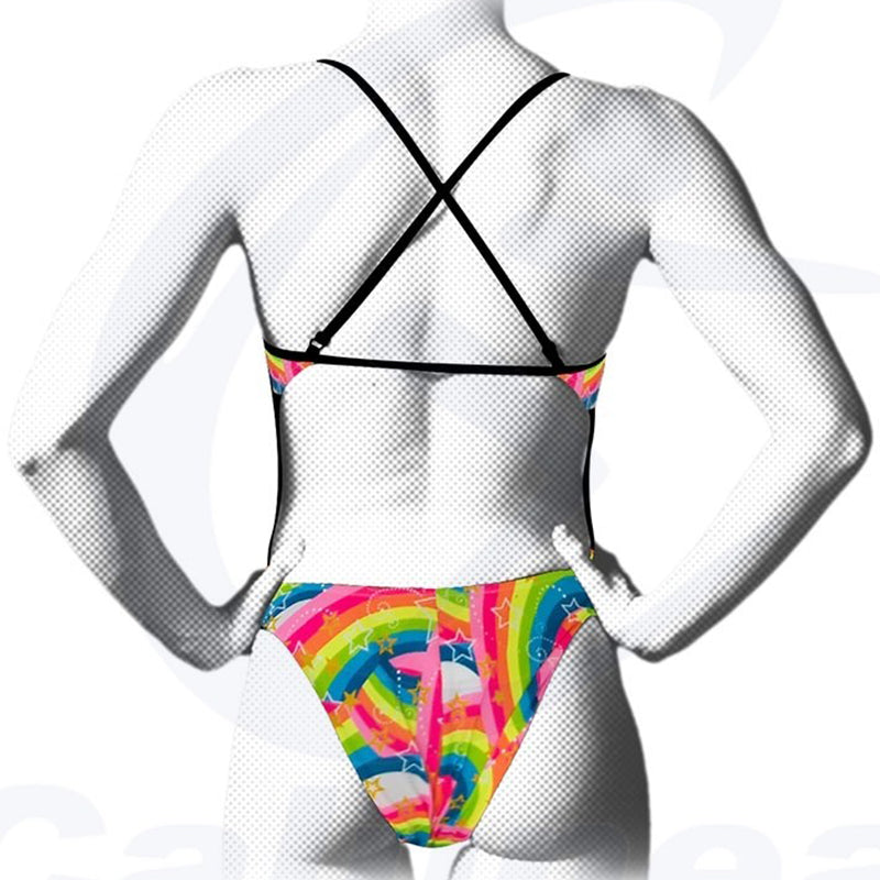 Aquarapid - Women's Sirio Fantasia Speed Back Printed Swimsuit