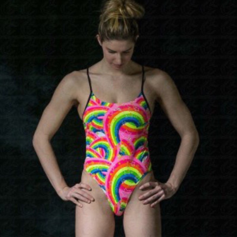 Aquarapid - Women's Sirio Fantasia Speed Back Printed Swimsuit