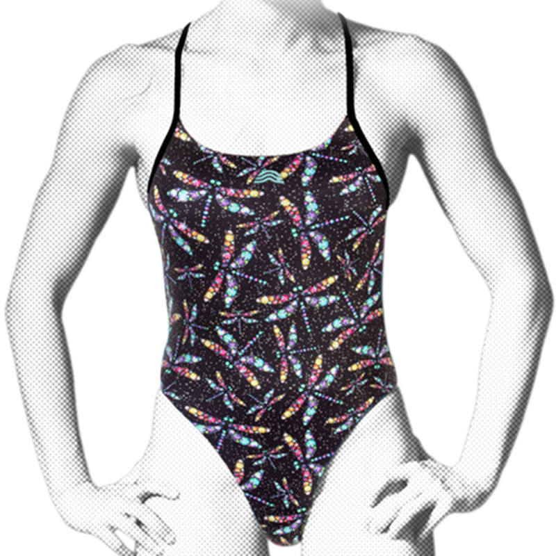 Aquarapid - Women's Sirios Dragonfly Speed Back Printed Swimsuit