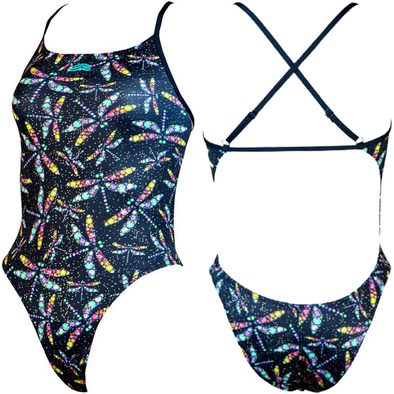 Aquarapid - Women's Sirios Dragonfly Speed Back Printed Swimsuit