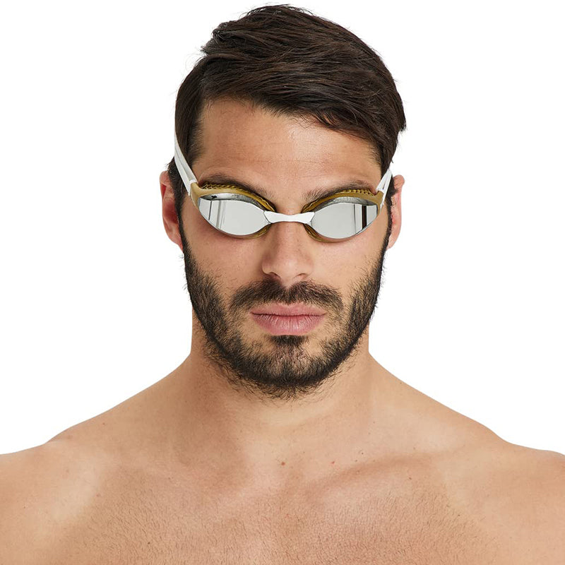 Arena - Air Speed Mirror Goggle - Silver/Gold C106