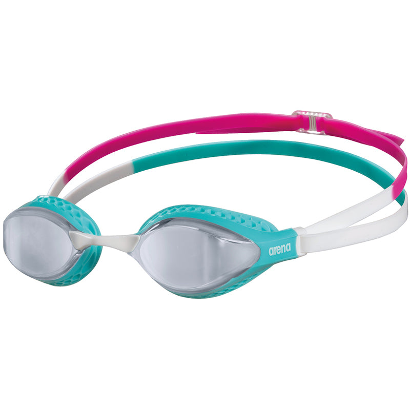 Arena - Air Speed Mirror Goggle - Silver/Turquoise/Multi