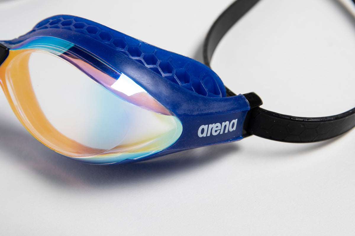 Arena - Air Speed Mirror Goggle - Yellow/Copper/Blue C203