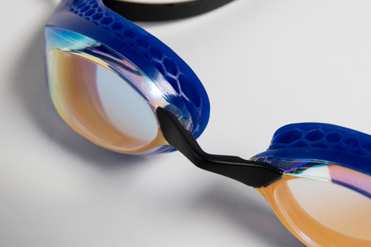 Arena - Air Speed Mirror Goggle - Yellow/Copper/Blue C203