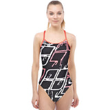 Arena - Blare Light Tech Ladies Swimsuit - Black/Pink