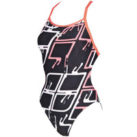 Arena - Blare Light Tech Ladies Swimsuit - Black/Pink