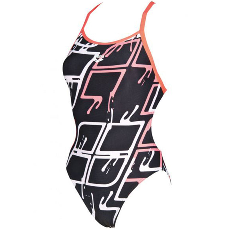 Arena - Blare Light Tech Ladies Swimsuit - Black/Pink
