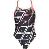 Arena - Blare Light Tech Ladies Swimsuit - Black/Pink