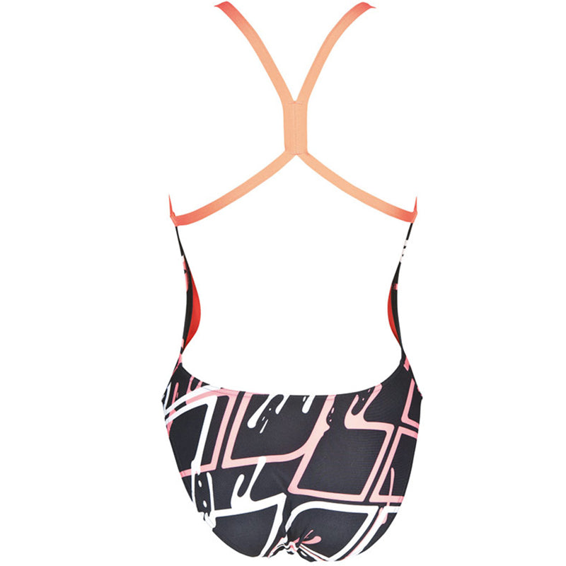 Arena - Blare Light Tech Ladies Swimsuit - Black/Pink