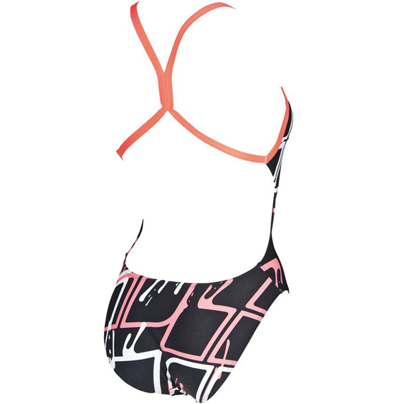 Arena - Blare Light Tech Ladies Swimsuit - Black/Pink
