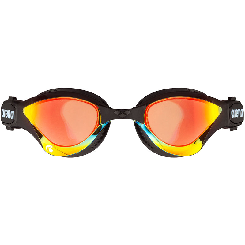 Arena - Cobra Tri Swipe Mirror Triathlon Goggles - Copper/Black