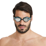 Arena - Cobra Tri Swipe Mirror Triathlon Goggles - Silver/Army