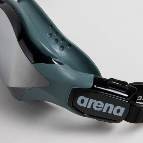 Arena - Cobra Tri Swipe Mirror Triathlon Goggles - Silver/Army