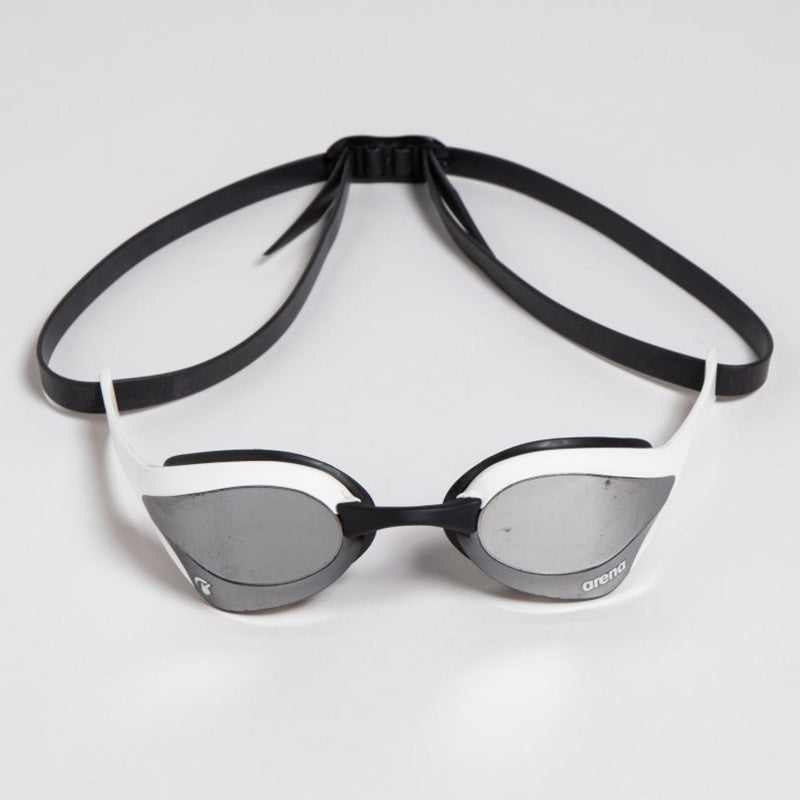 Arena - Cobra Ultra Swipe Mirror Goggles - Silver/White C510
