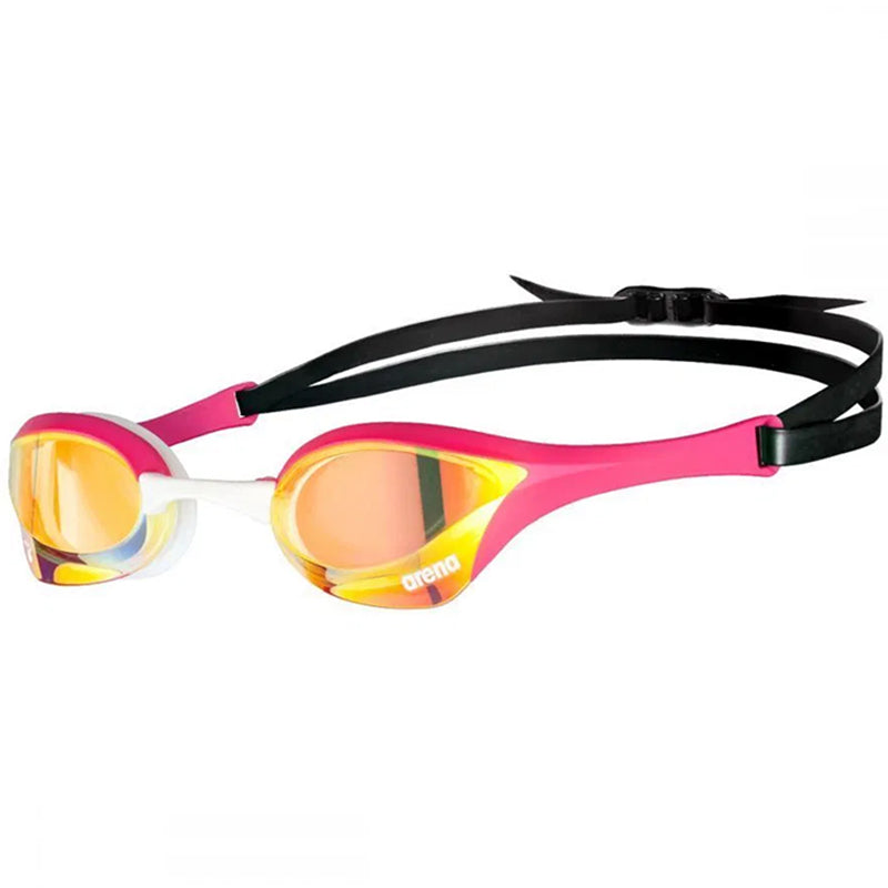 Arena - Cobra Ultra Swipe Mirror Goggles - Yellow Copper/Pink C390