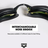 Arena - Cobra Ultra Swipe Mirror Goggles - Yellow Copper/Black