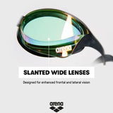 Arena - Cobra Ultra Swipe Mirror Goggles - Yellow Copper/Black
