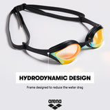 Arena - Cobra Ultra Swipe Mirror Goggles - Yellow Copper/Black