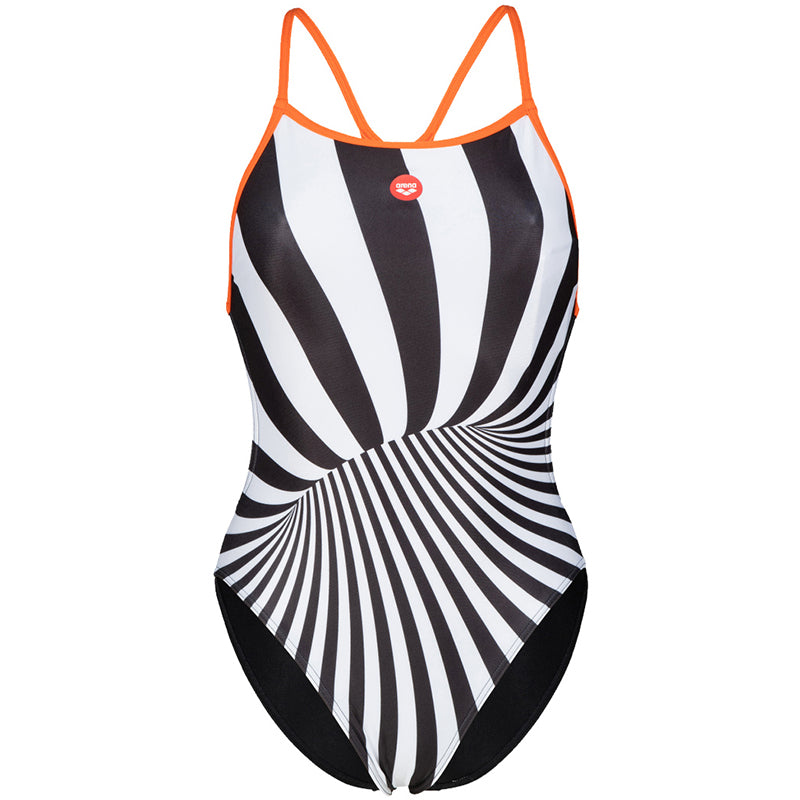 Arena - Crazy Booster Back Ladies Swimsuit - Black/Multi