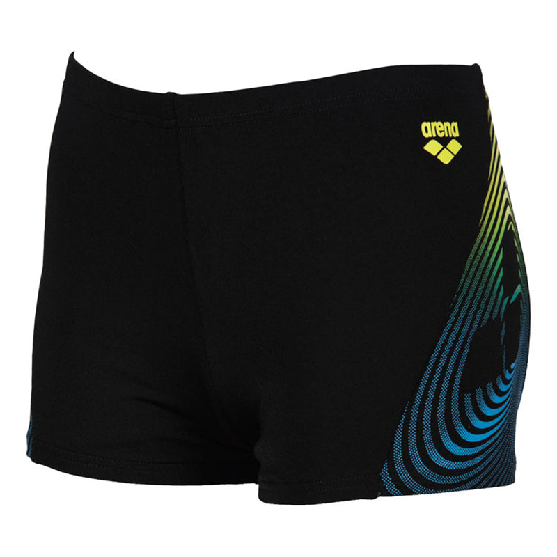 Arena - Espiral Junior Shorts - Black/Green
