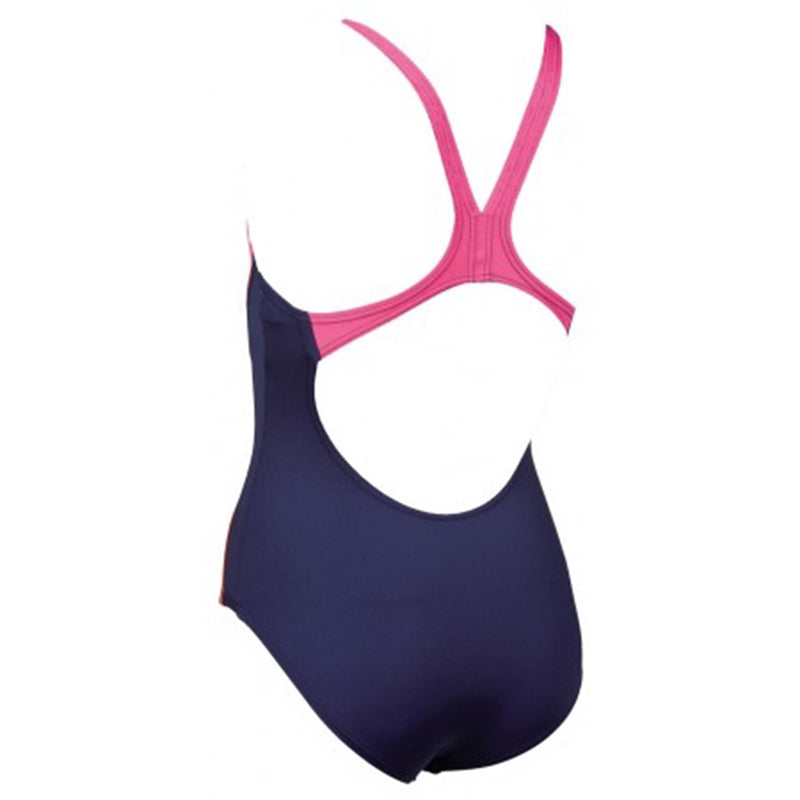 Arena - Fiord Swim Pro Back Junior Swimsuit - Navy/Rose