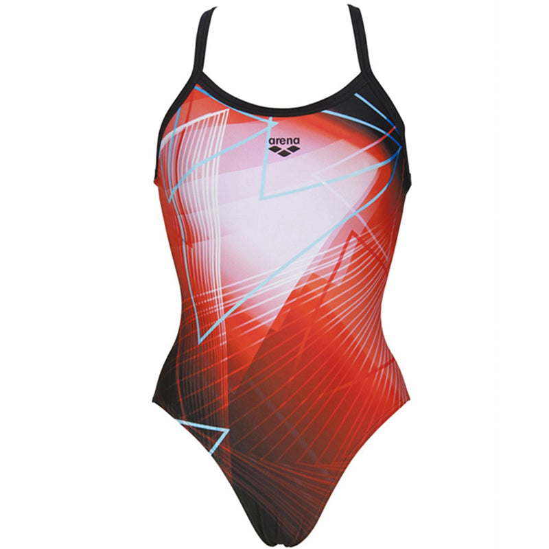 Arena - Firelight Light Drop Ladies Swimsuit - Black/Multi