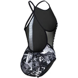 Arena - Icons Allover Fast Back Ladies Swimsuit - Multi/Black
