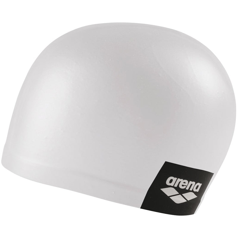 Arena - Logo Moulded Silicone Cap - White