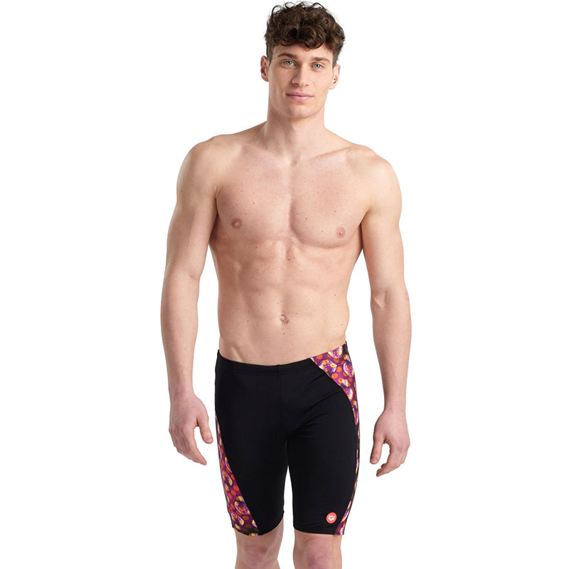 Arena - Mens Crazy Allover Jammer - Black/Multi